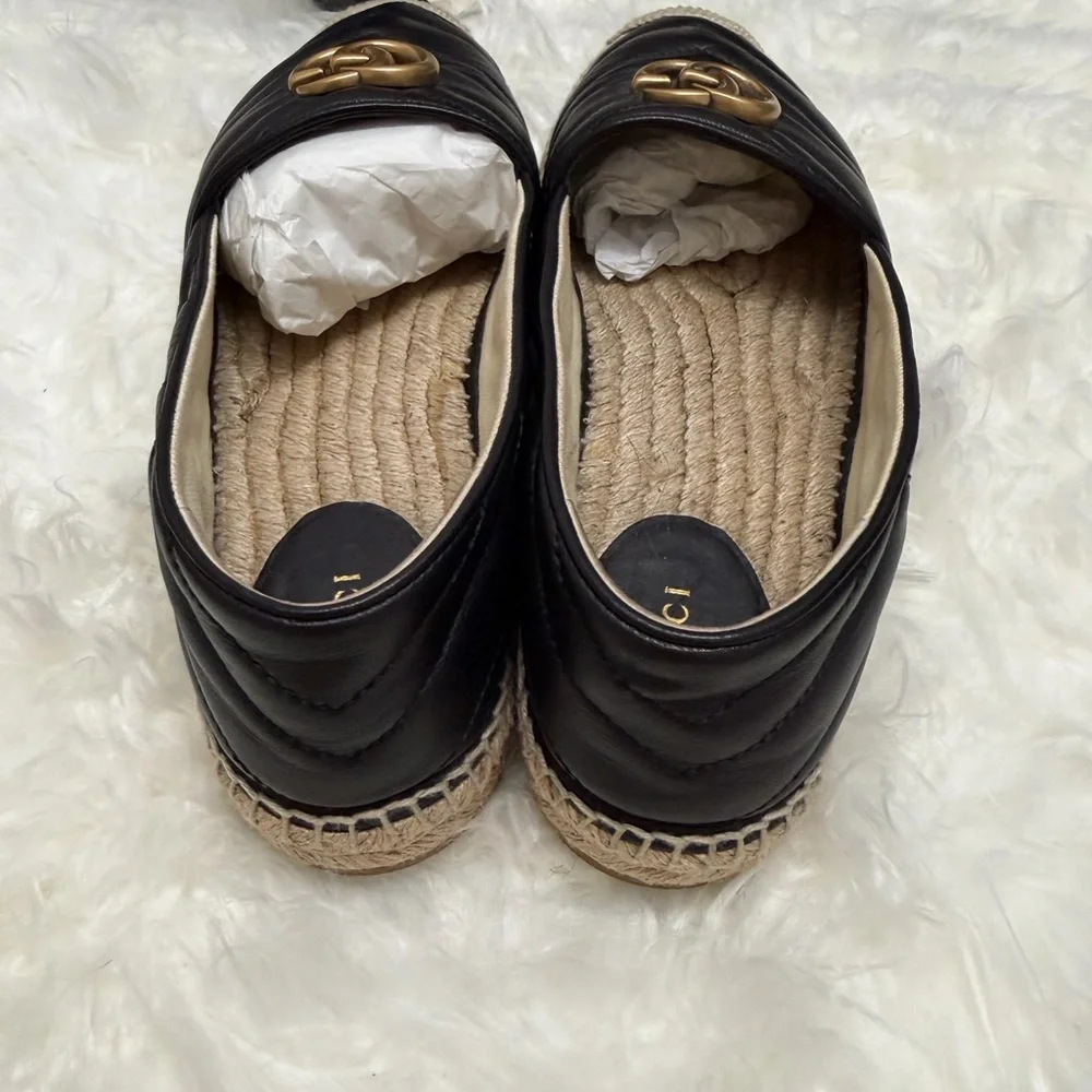 GUCCI Nappa Charlotte Mules